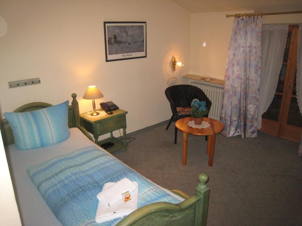 Pension Schihuette Oberstaufen Kamer foto